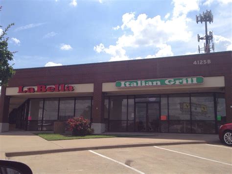 la bella italian grill garland|More.